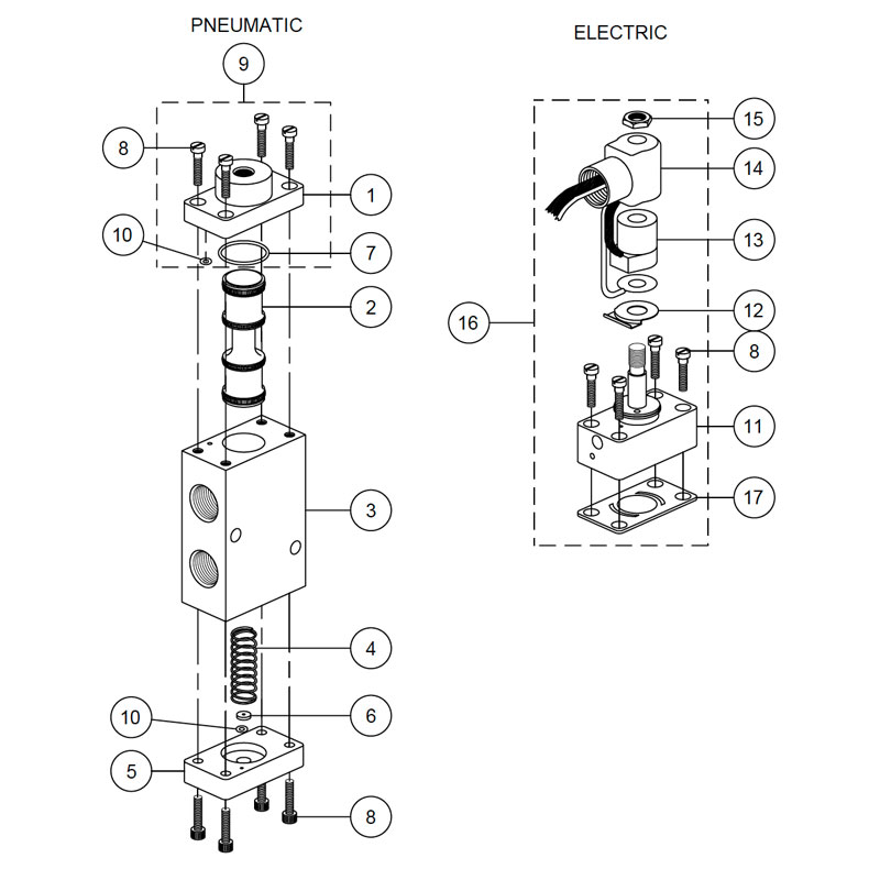 Schmidt Control Valves Diagram