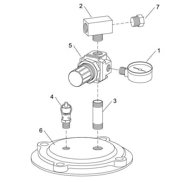 Clemco CPF-20 Cap Diagram