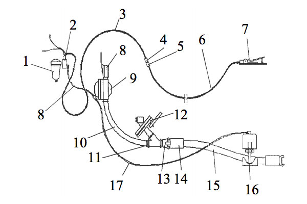 Bulk Blast Machine Electric Remote Controls Diagram