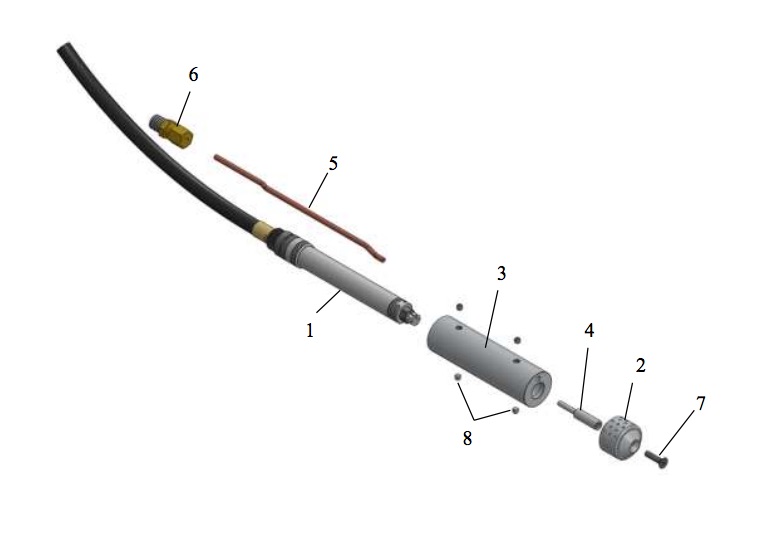 SpinCoater with 15/16" Head Diagram