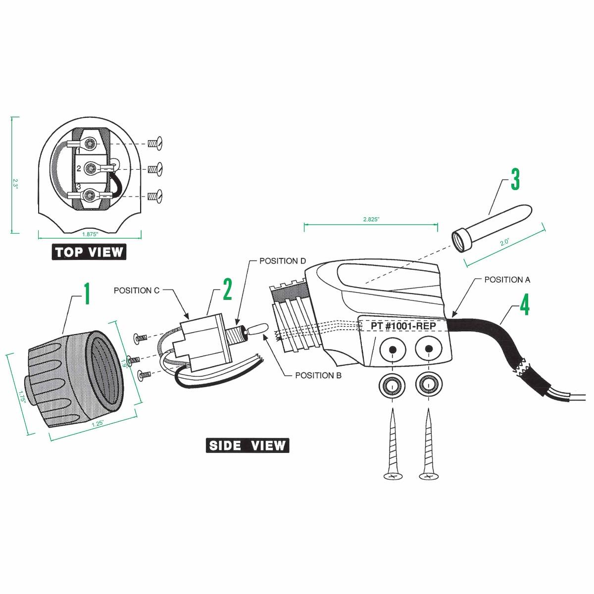 The REDHEAD‚ 2-Wire Diagram