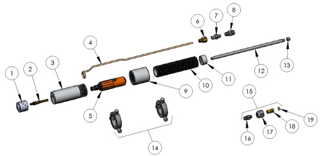 SpinCoater with 1-1/2" Head and Centering Collar Set