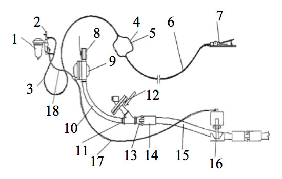 Bulk Blast Machine Pneumatic Remote Controls Diagram