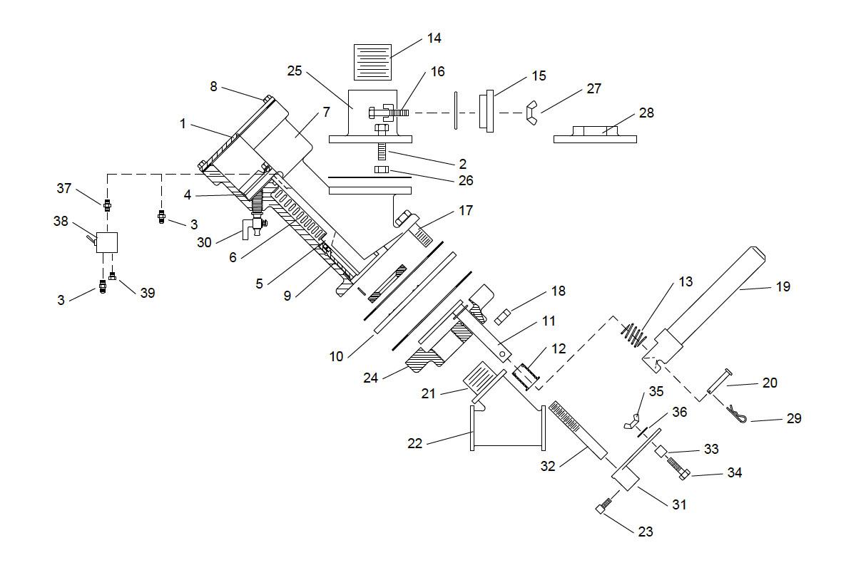 Sentinel Abrasive Metering Valve Diagram