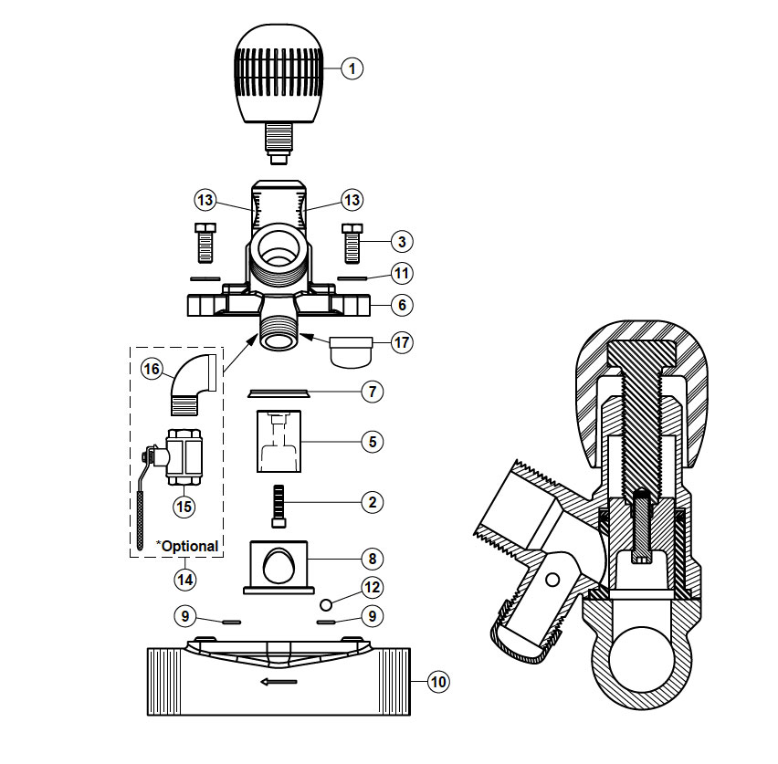 Schmidt MicroValve II Diagram