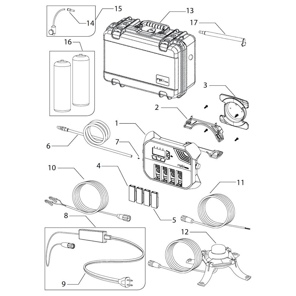 RPB GX4 Gas Monitor Parts