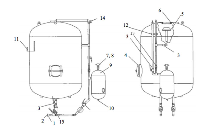 Bulk Blast Machine Diagram