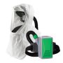 RPB T200 Respirator includes: 17-200-12 T200 with 17-712 Tychem 2000 Hood, 04-831 Breathing Tube, 03-802 PX5 and Gas Door, 03-893 OV/AG/HE Cartridge