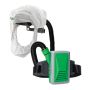 RPB T200 Respirator, includes: 17-200-22 Air Duct/Head Harness Assembly with 17-722 Tychem 2000 Face Seal Hood, 04-831 Breathing Tube, 03-601 HX5 PAPR Assembly