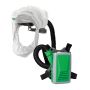 RPB T200 Respirator, includes: 17-200-22 Air Duct/Head Harness Assembly with 17-722 Tychem 2000 Face Seal Hood, 04-831 Breathing Tube, 03-603 HX5 Backpack PAPR Assembly
