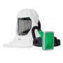 RPB T-Link Respirator, includes: 17-110 T-Link Bump Cap Assembly with 17-712 Tychem 2000 Hood,  04-831 Breathing Tube and 03-601 HX5 PAPR Assembly
