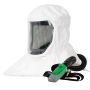 RPB T-Link Respirator, includes: 17-110 T-Link Bump Cap Assembly, 17-713 Tychem 4000 Sealed Seam Hood, 04-833 SAR Breathing Tube, 03-504 C40 Climate Control Device with Schrader Fitting - NIOSH