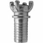 Crowfoot connection, 4 prong x 1-1/4" hose end X crowsfoot, 4 prong, Air King