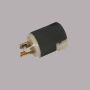 Elec Plug, Twist Lock 3-Prong Male 15A 125V