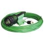 3475 KICK-IT TOUGH™ LED Blast Light, Light Only, 10ft 16/2 EC Green with 3116 Twist Lock Plug
