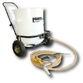 Power Gun w/hoses, hpr & cart, 30ft hose