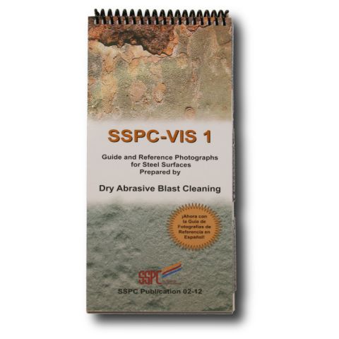 Visual standards, dry abrasive blasting, SSPC