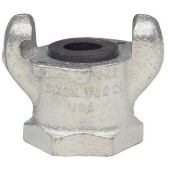 Crowfoot connection, 2 prong x 1" NPT-F, Air King