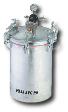 10 Gallon Pressure Tank Agitated, 1 Regulator