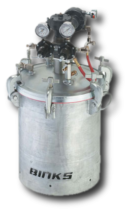 Galvanized Pressure Tank Ass'Y 5 Gallon Non-Agitated Extra Sensitive Regulator, 2 Regulators