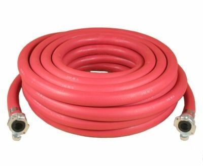 Air hose, 1"x50', w/ connections