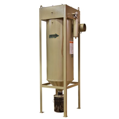 Dust collector, CDC-1-600 w/exhauster 3ph