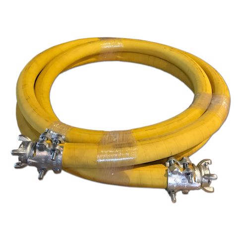 Air hose, 2"x50', w/ connections