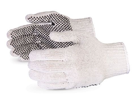 Cotton gloves, pair