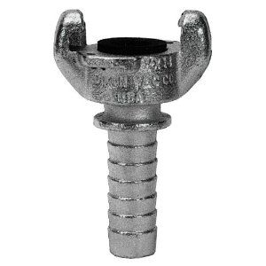 Crowfoot connection, 2 prong x 1/2" hose end, Air King