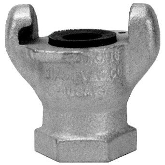 Crowfoot connection, 2 prong x 1/4" NPT-F, Air King